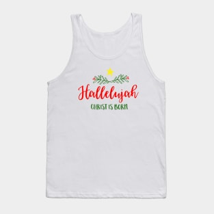 Christmas Hallelujah Tank Top